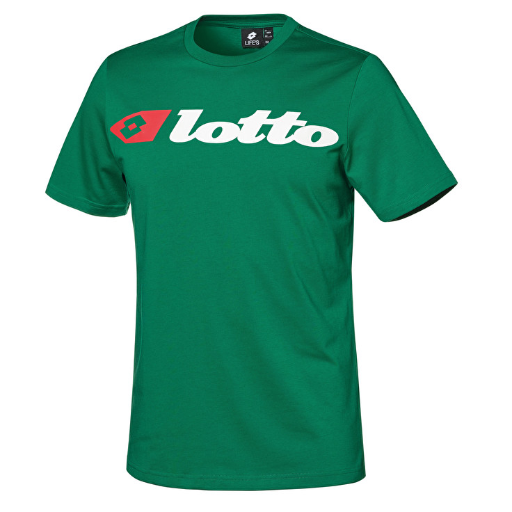 Lotto Athletica Due Logo Camisetas Hombre - Verde - Colombia GPTDIHV-19